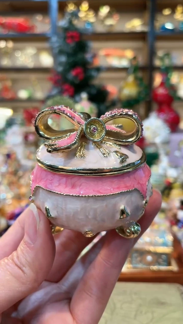 【闪购商品】精致珐琅彩首饰盒