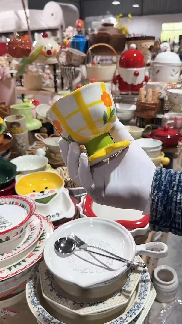 陶瓷高脚杯 微瑕凑满20元包邮