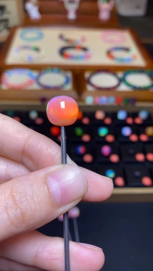 【闪购商品】树脂制品11*12mm人工欧泊老型16