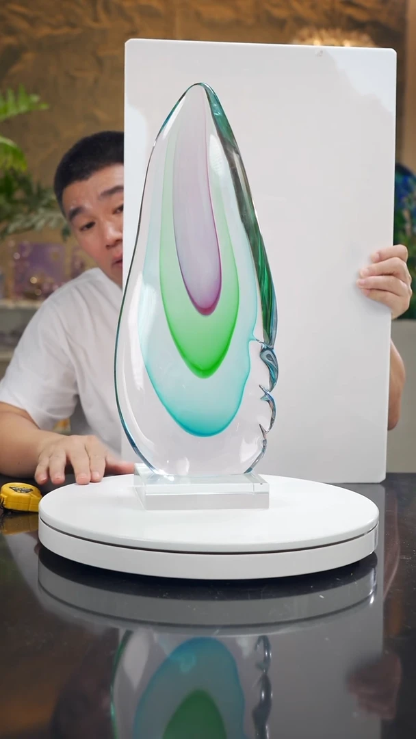 福利设计款三色摆件带底座