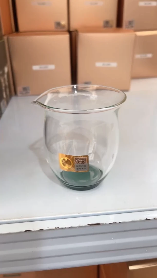 【闪购商品】温悦墨绿色公道杯。。。。