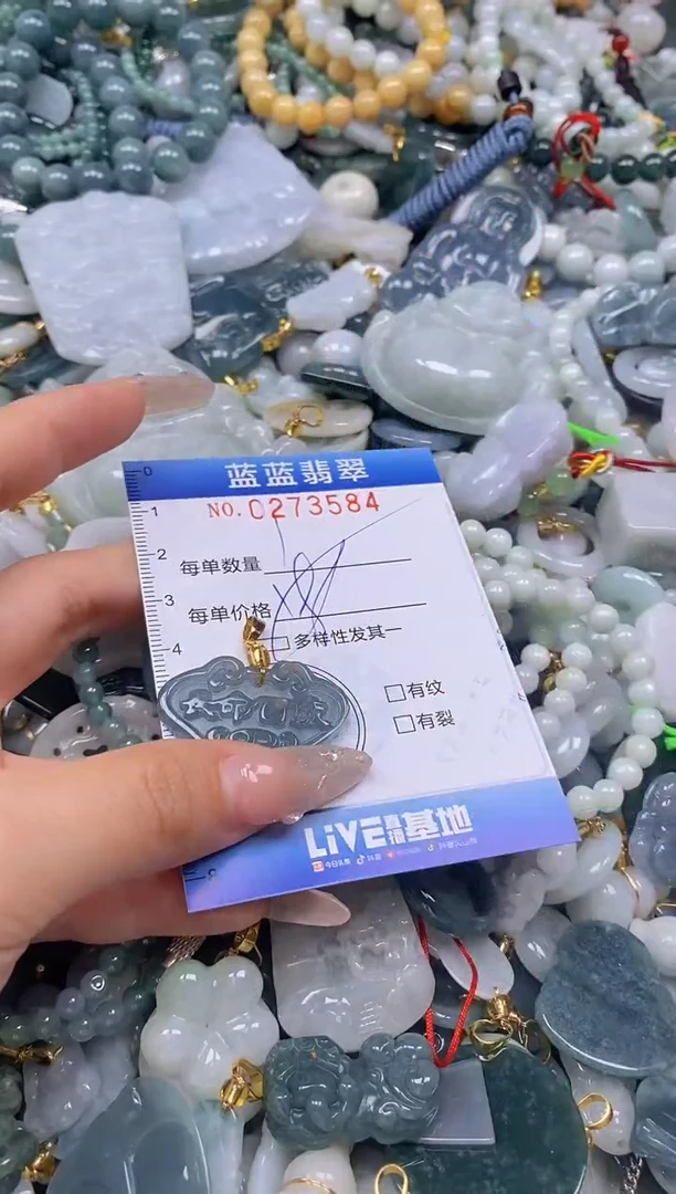 翡翠未镶嵌颈饰闪购0273584多样性发其一