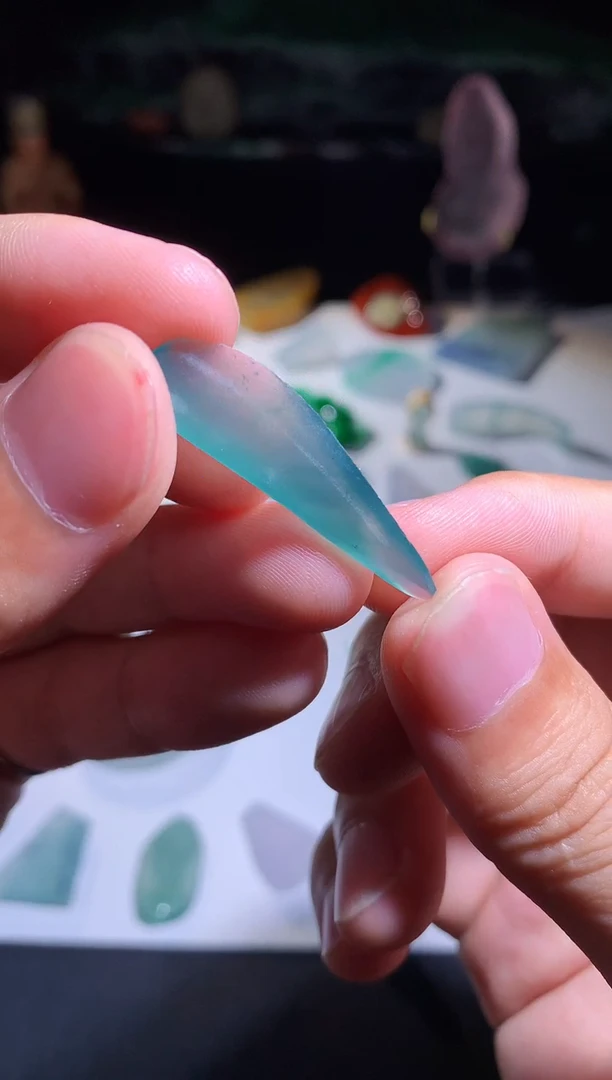 未镶嵌定制翡翠  戒面包工