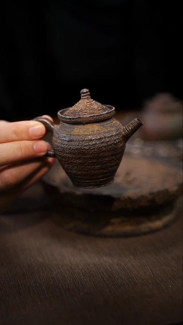 全手工制作  南蛮后手壶