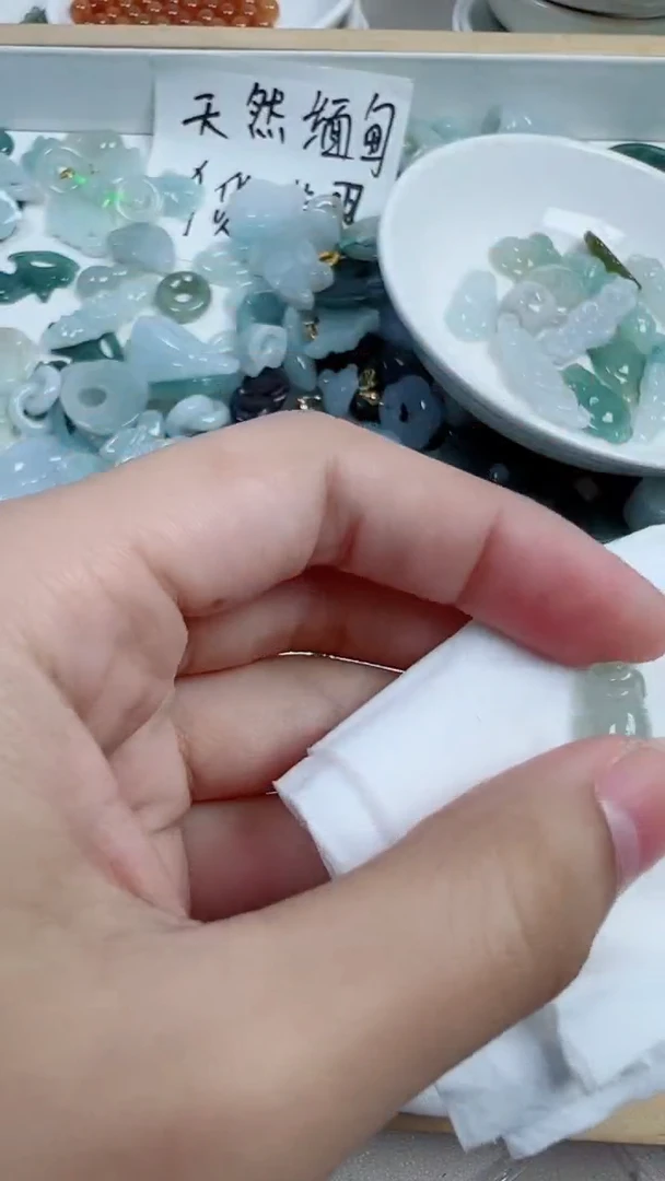 散珠翡翠289号链接，A货翡翠