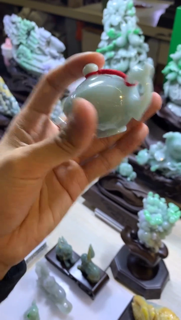 未镶嵌摆件翡翠用****3翡翠摆件