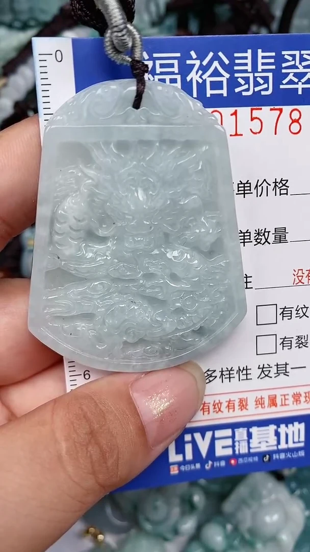 翡翠未镶嵌颈饰...0001578