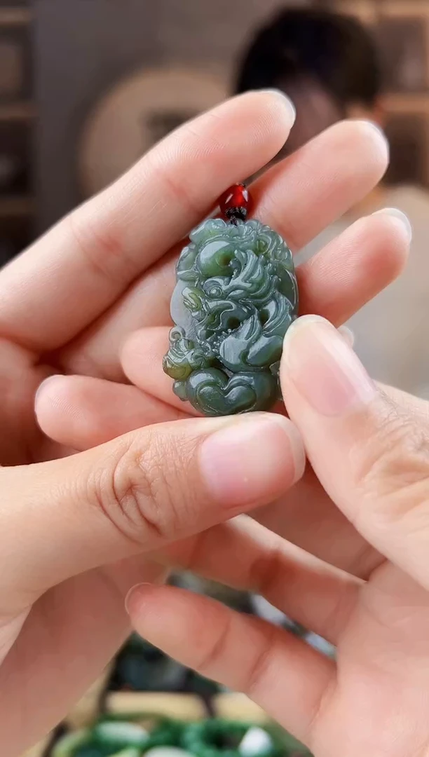 颈饰未镶嵌和田玉拍一发一，多样性发货