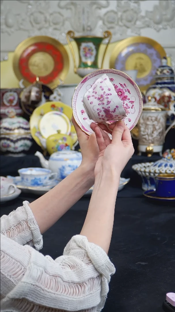 骨瓷婷婷中古器物如图所示89
