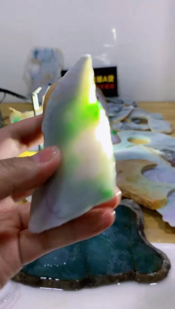 翡翠裸石0蒙0翡翠珠宝998