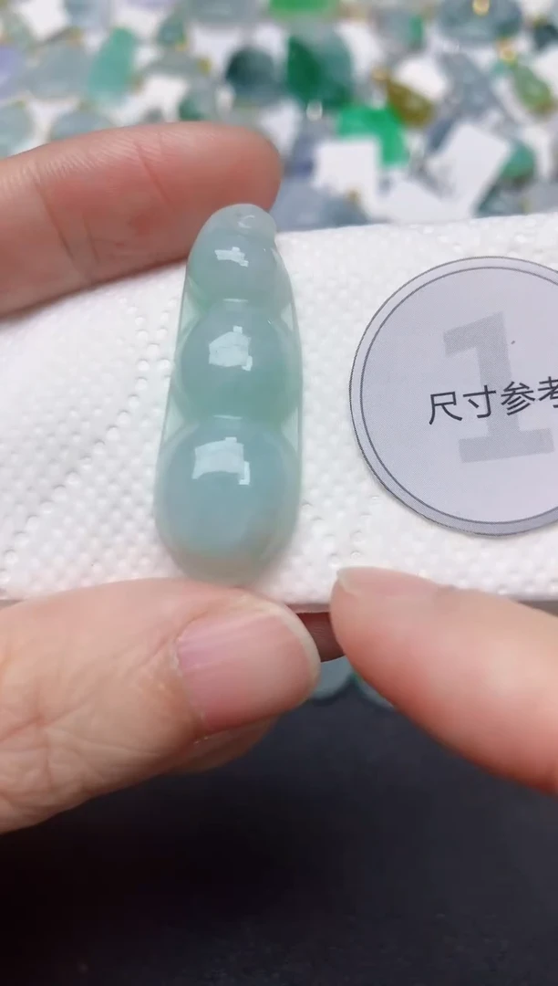 颈饰未镶嵌翡翠天然缅甸A货翡翠