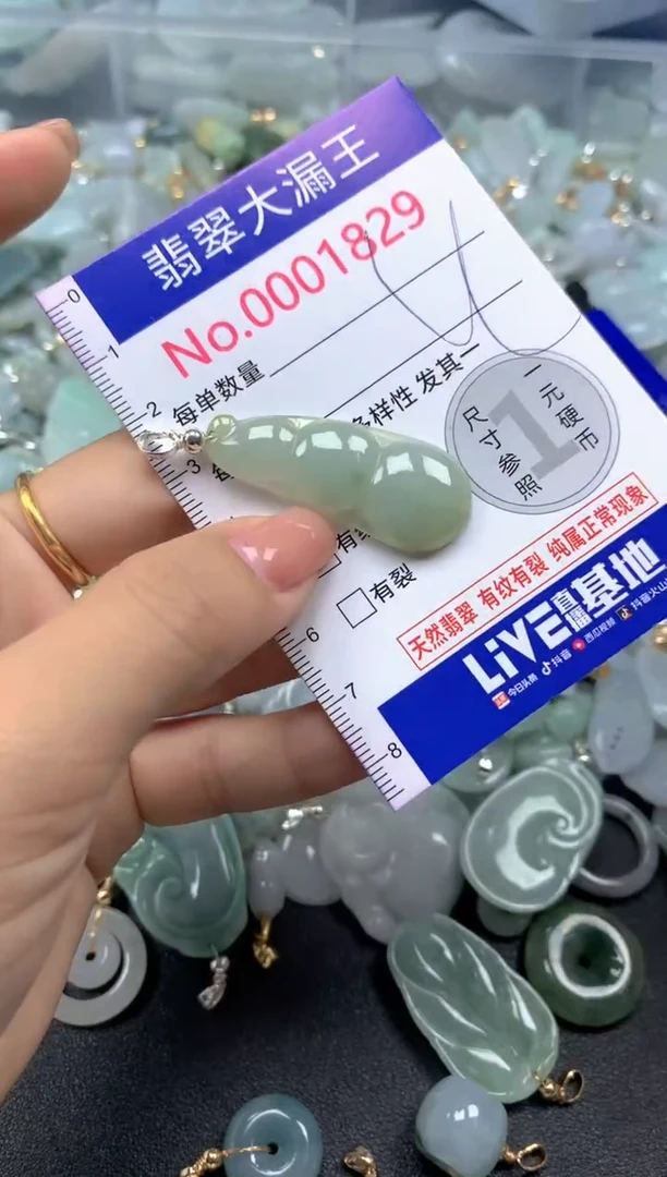 颈饰未镶嵌翡翠1829