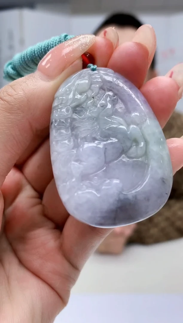 【闪购商品】翡翠颈饰未镶嵌4812MM-jj挂件3