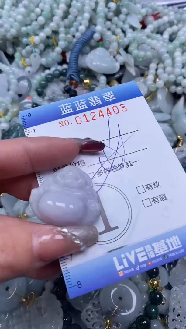 【闪购商品】翡翠颈饰未镶嵌闪购0124403多样性发其一