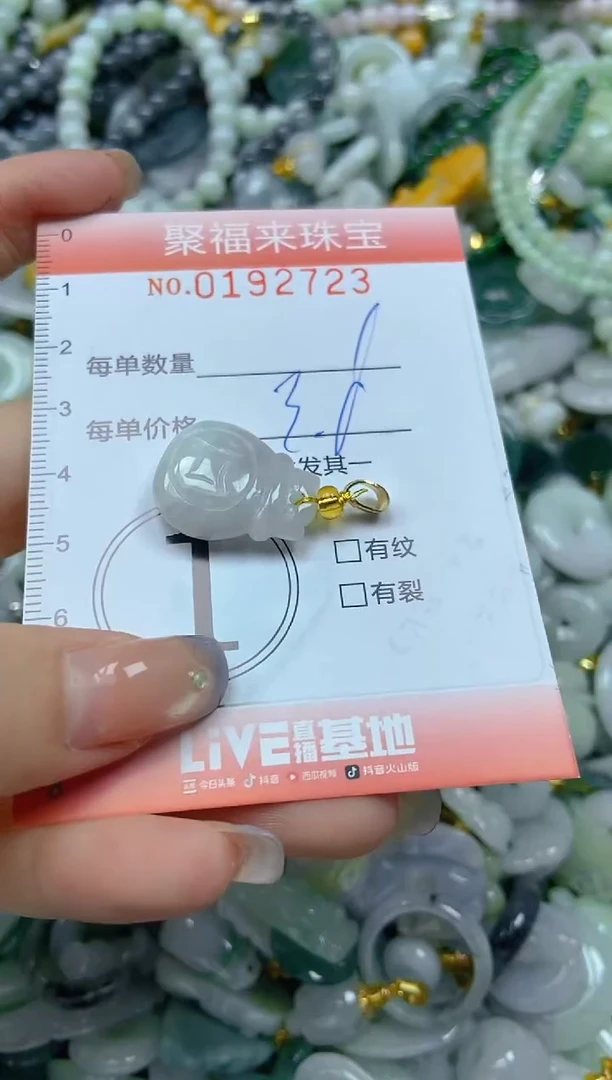 翡翠未镶嵌颈饰闪购0192724