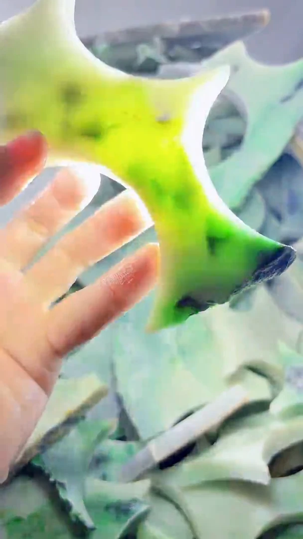 裸石翡翠缅甸翡翠A货文2577