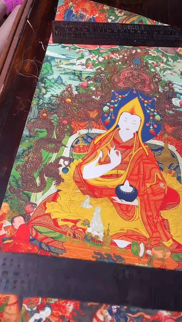 卷轴画东东唐卡tk16