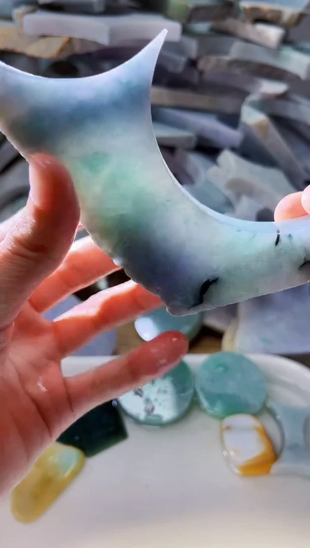 裸石翡翠翡翠a货正品玉石陈108