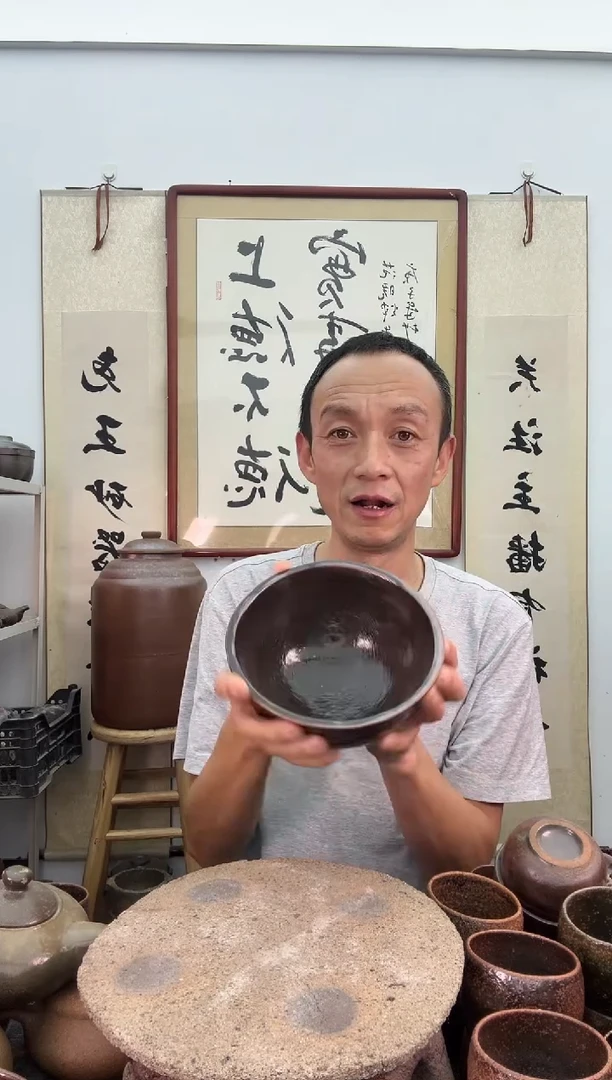 超大红色800毫升大碗非遗