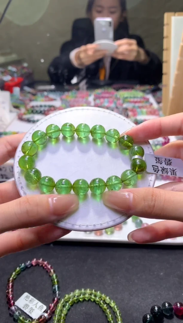 未镶嵌手串碧玺A24【天然碧玺】