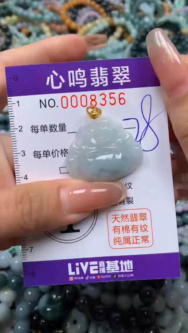 颈饰未镶嵌翡翠闪购008356