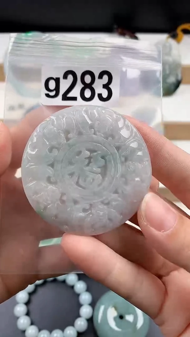 颈饰未镶嵌翡翠天然翡翠吊坠挂件
