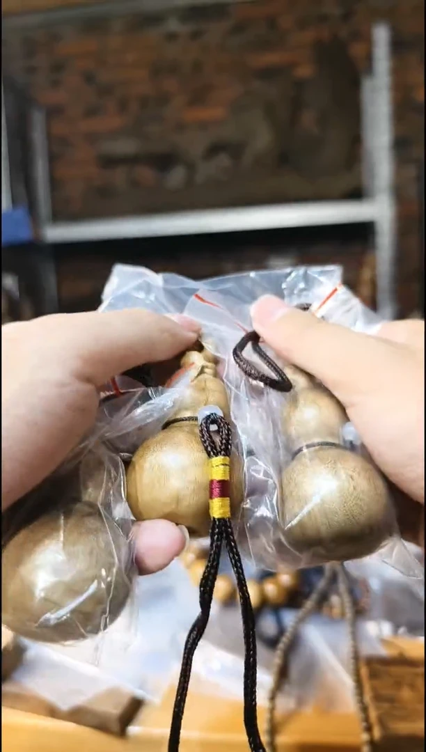 楠木（金丝楠）把件葫芦