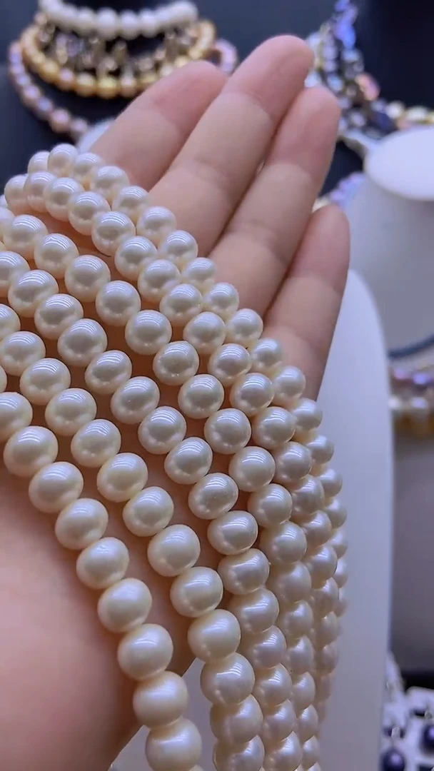 淡水珍珠未镶嵌颈饰1