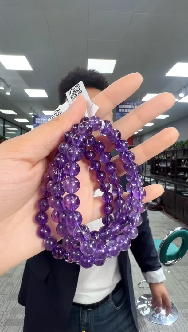 水晶手链未镶嵌6306CK 约8mm多样性发一件