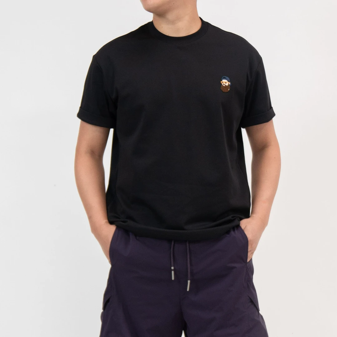 凉感弹力速干DJ【6便士纪念款夏季短袖】复古服装休闲时尚百搭58161
