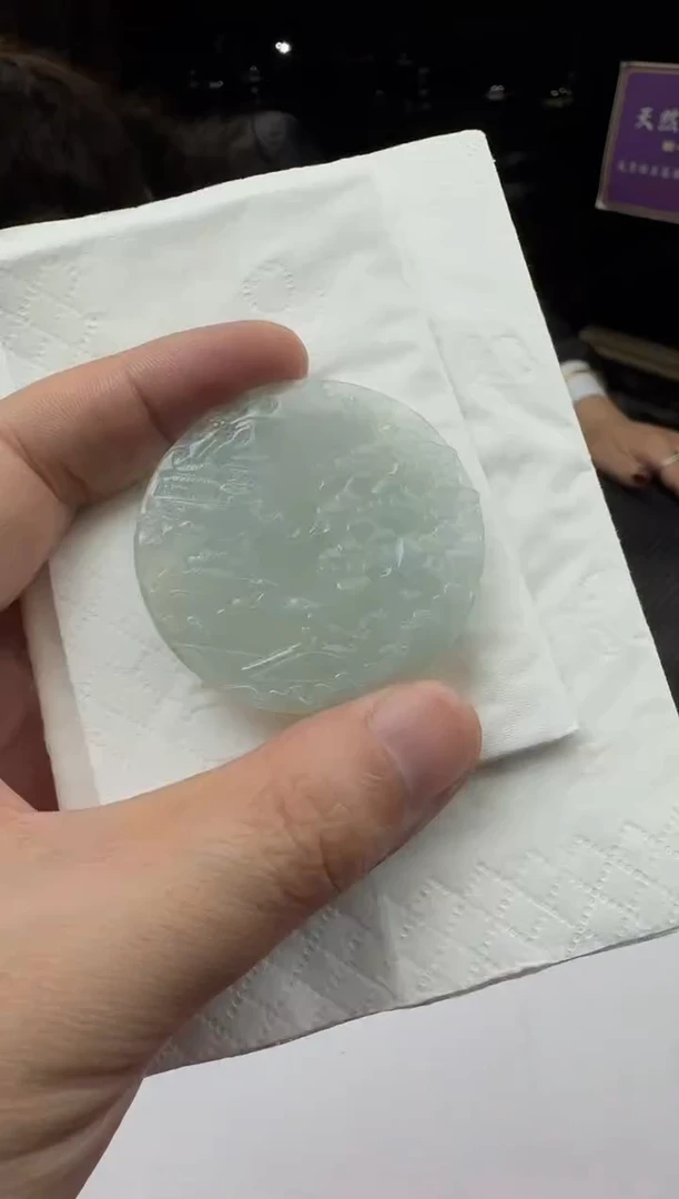 未镶嵌定制翡翠小**云--018780