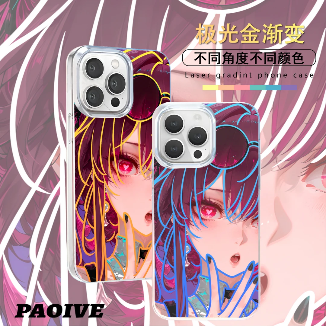 卡芙卡适用苹果华为vivo一加iPhone小米极光金手机壳