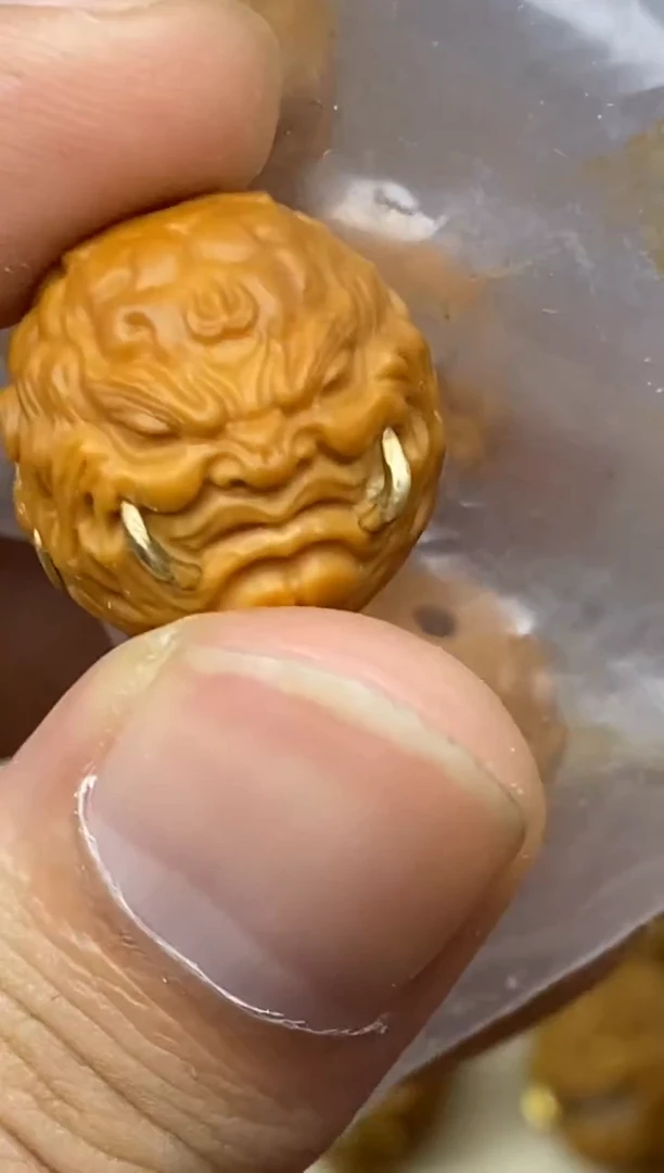 吊坠猴头核桃獠牙 恶僧 重工