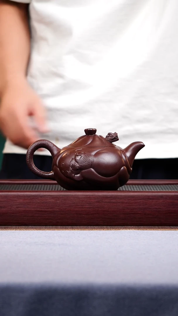 茶壶紫砂宜兴原矿紫砂作品