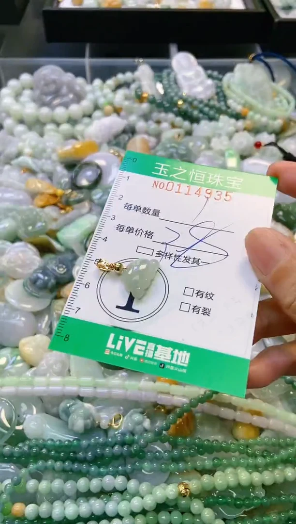 翡翠未镶嵌颈饰闪购0114935