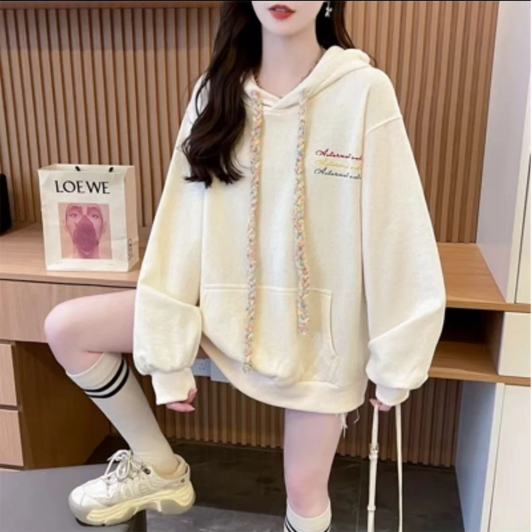 上衣春秋连帽宽松秋冬韩版A7