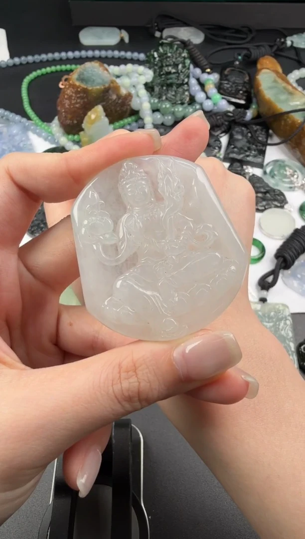 吊坠(不含链)未镶嵌翡翠翡翠饰品-229