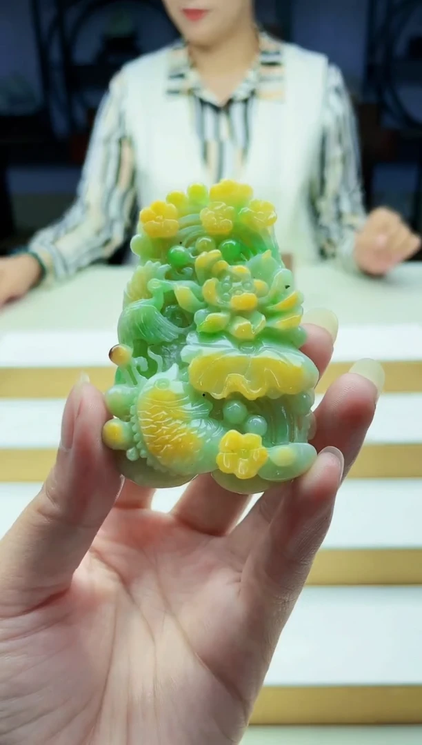 未镶嵌定制翡翠毛货08240014
