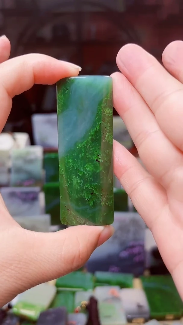 和田玉未镶嵌挂件20