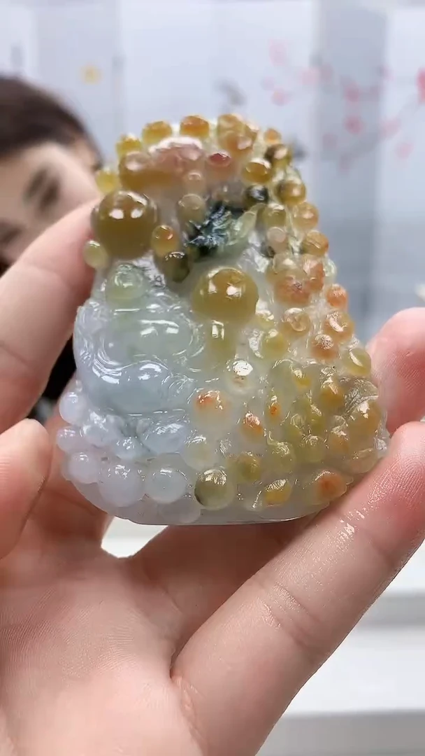定制翡翠未镶嵌4829bb-毛货挂件52