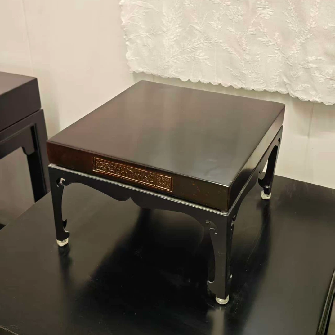 30x30蘇州非遗御窑金砖大漆金砖摆件