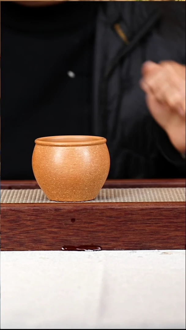 茶杯紫砂主人杯老段-097