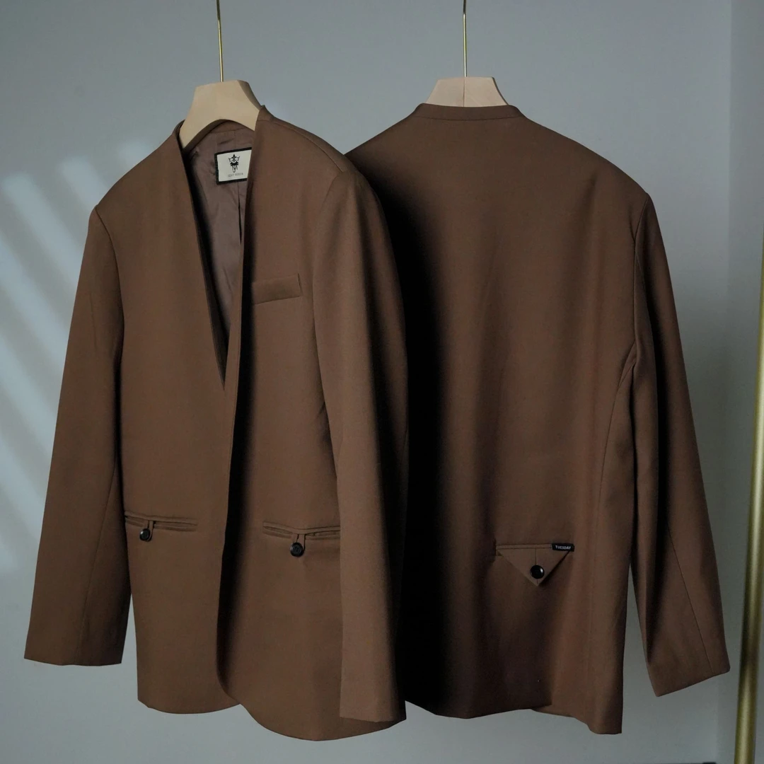 GUOMEI“风雅”2025年秀款设计气质显瘦西服