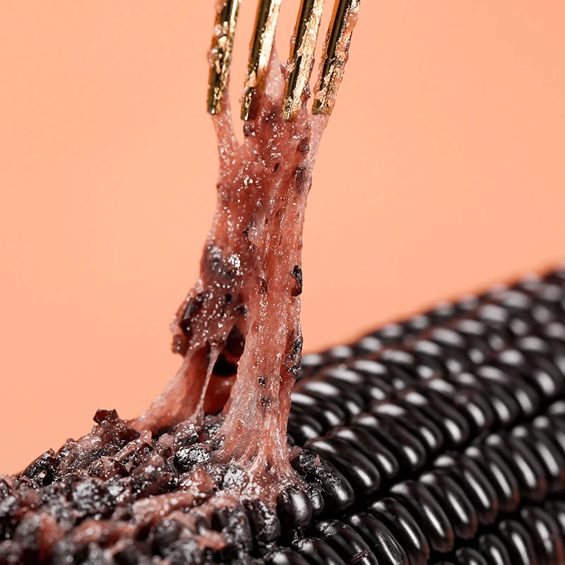 【试吃一根】绿色地标食品山西忻州黑糯玉米黏玉米粗粮220g*8根