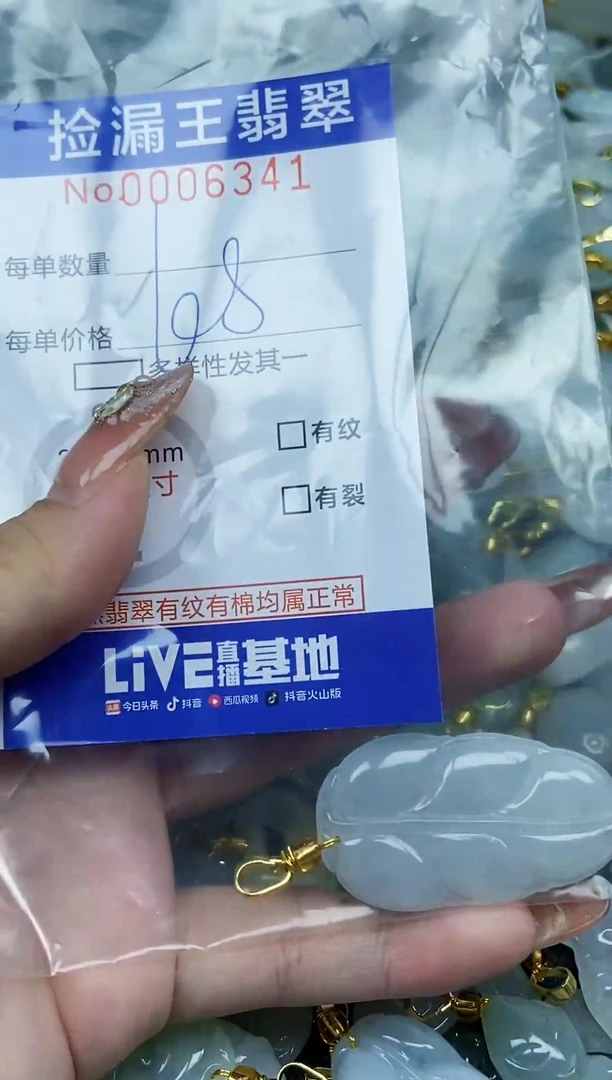 翡翠未镶嵌颈饰天然A货翡翠