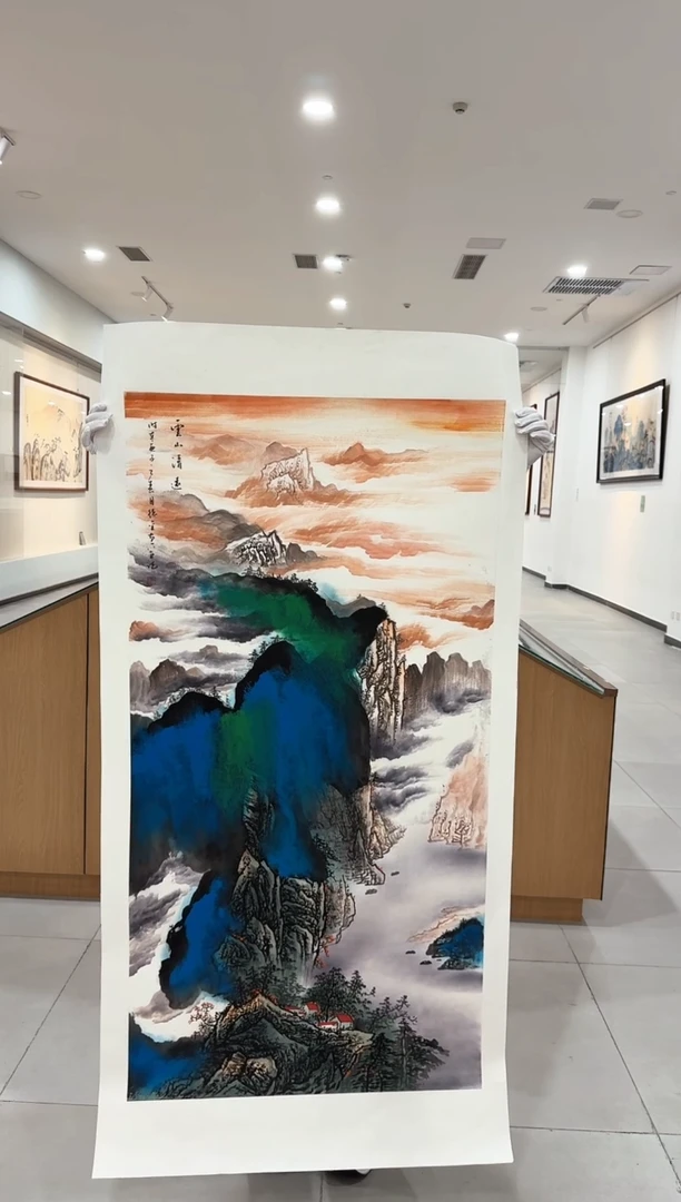 国画墨宝轩张德金老师福利字画1