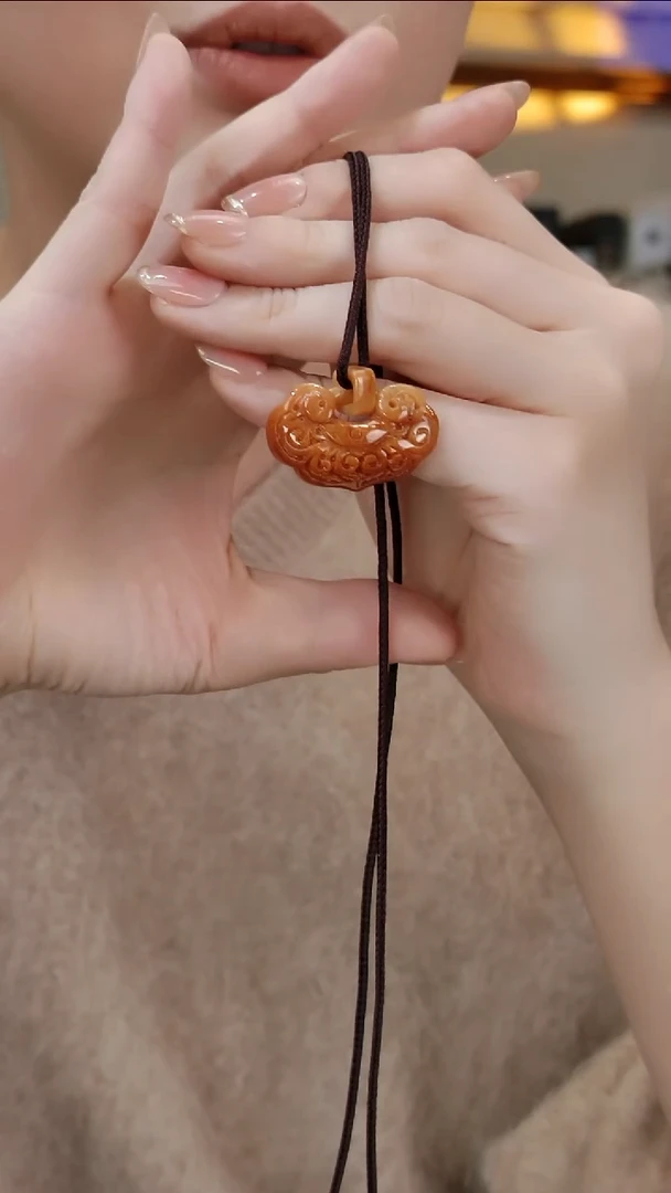 颈饰未镶嵌翡翠国风