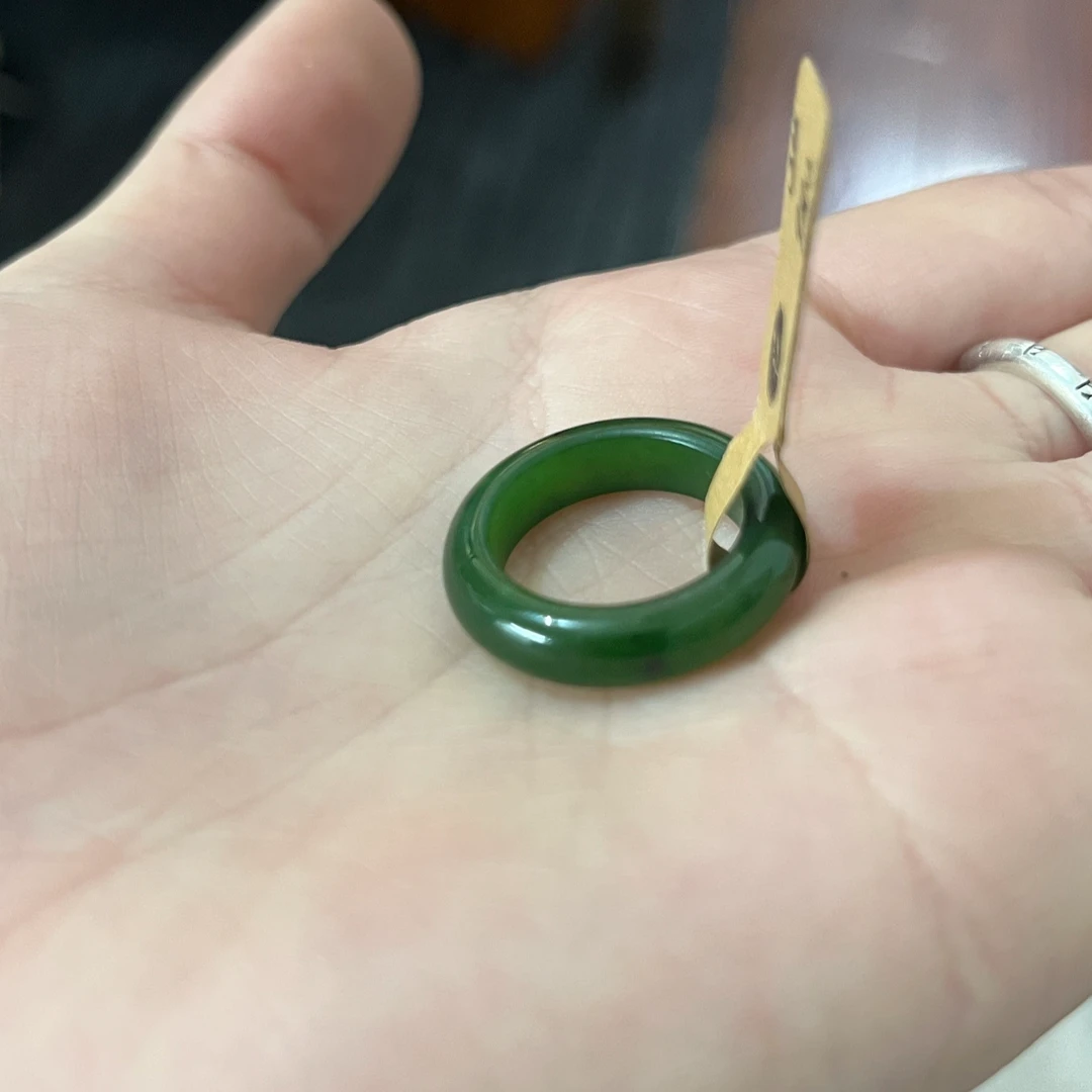 和田玉戒指12圈口