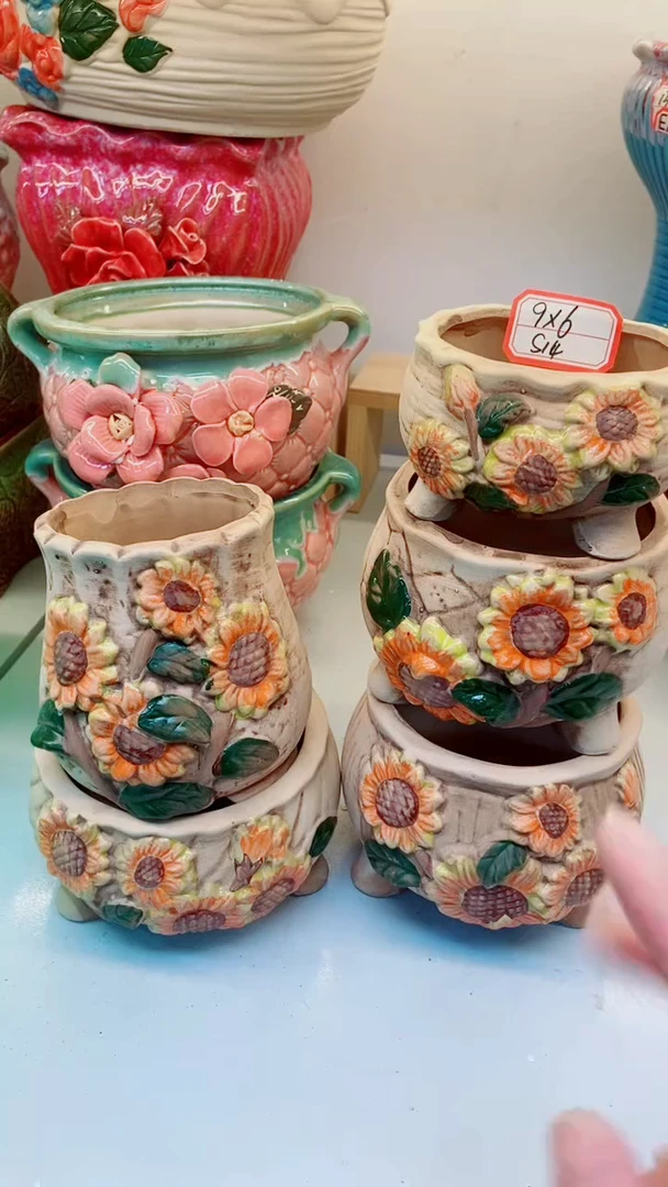 【闪购商品】陶瓷@@S14向日葵花园5件套