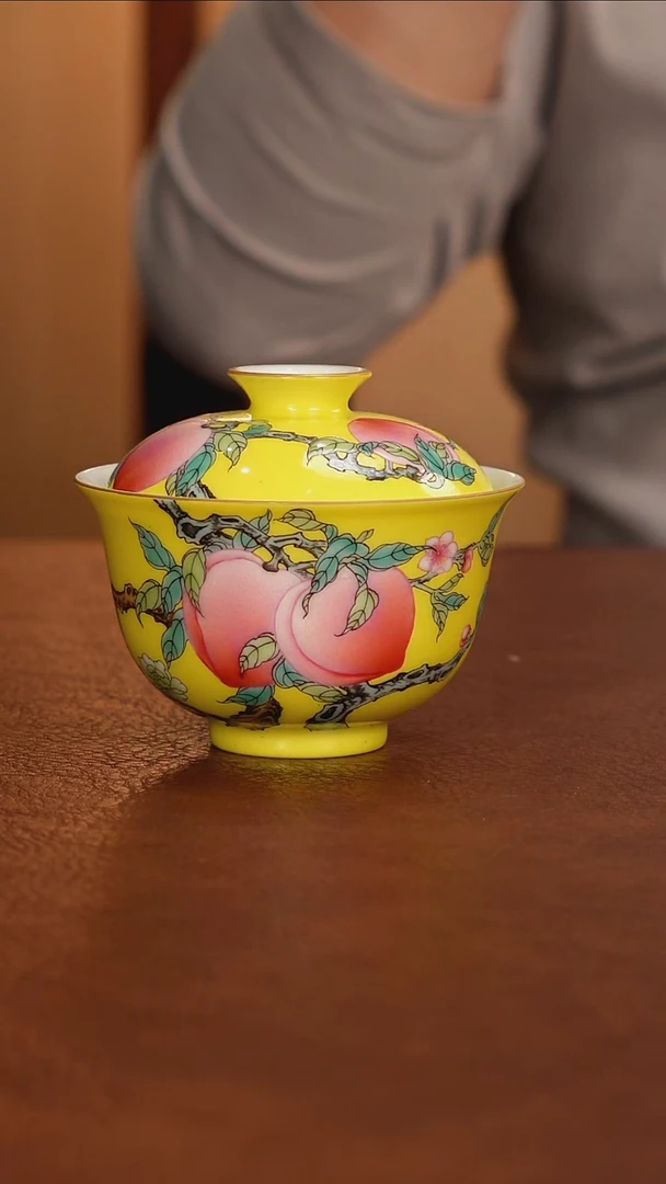 景德镇瓷器，青花瓷手绘茶具~